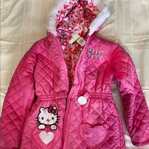 Pink winter Hello Kitty jacket (children’s)